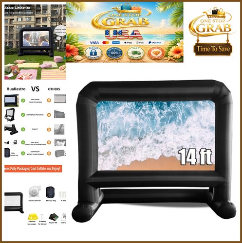 Inflatable projector screen - inflatable, 14
