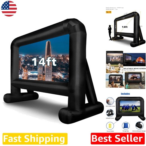 Mega inflatable movie screen - mega,