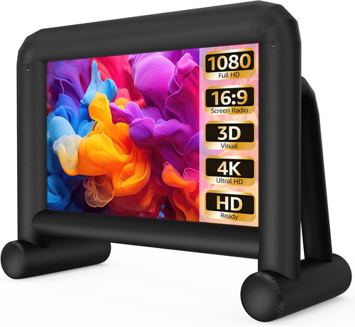 Inflatable projector screen - inflatable,