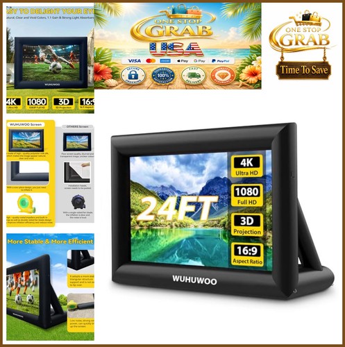 Inflatable movie screen ft - 24,