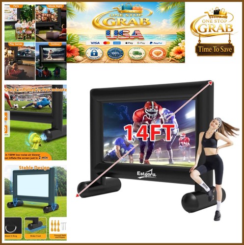 14ft inflatable movie screen - movie,